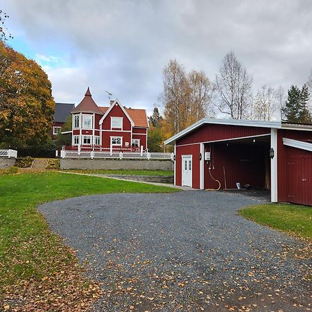 Romme Stugby Hotel Borlänge Buitenkant foto