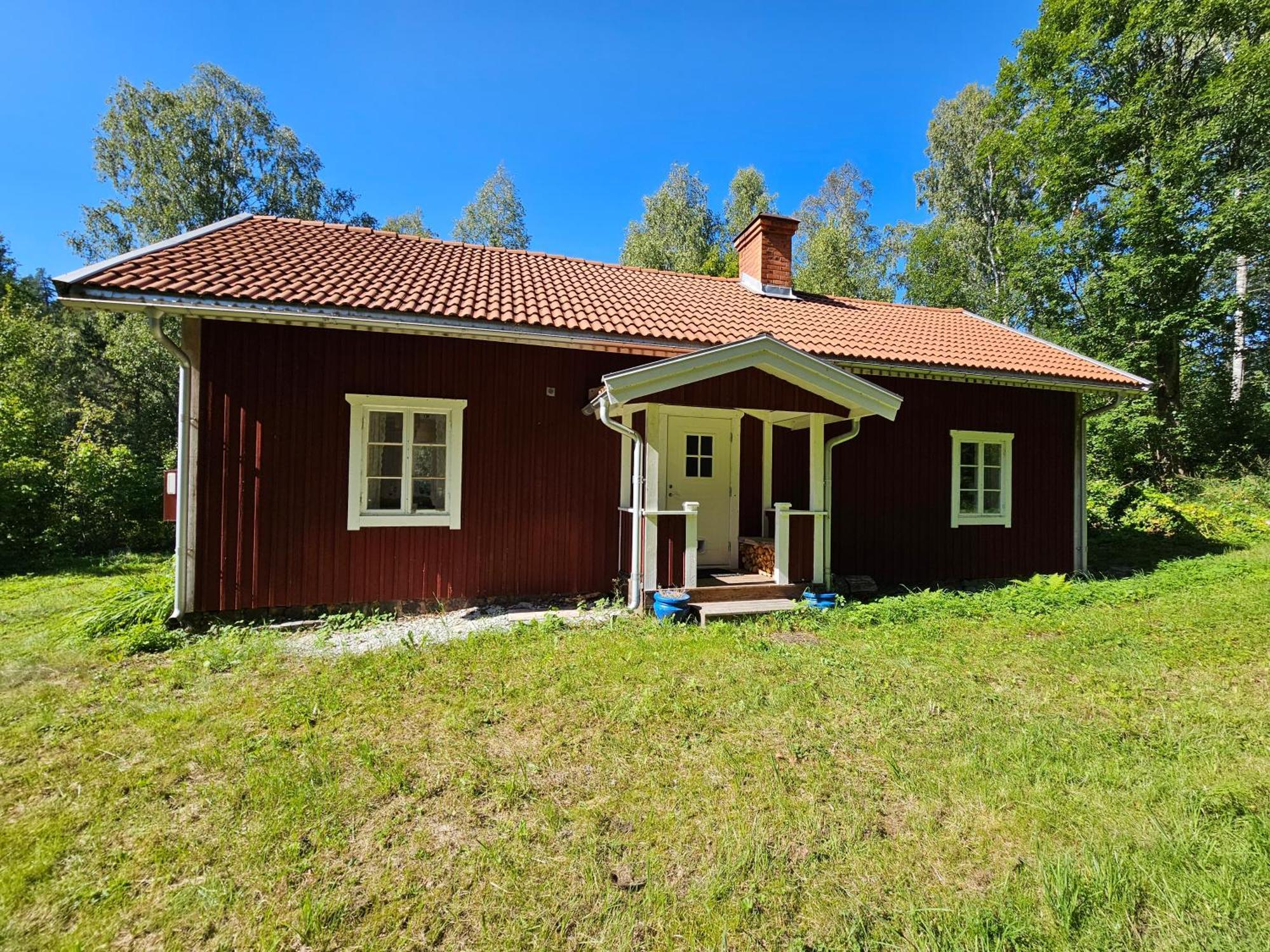 Romme Stugby Hotel Borlänge Buitenkant foto