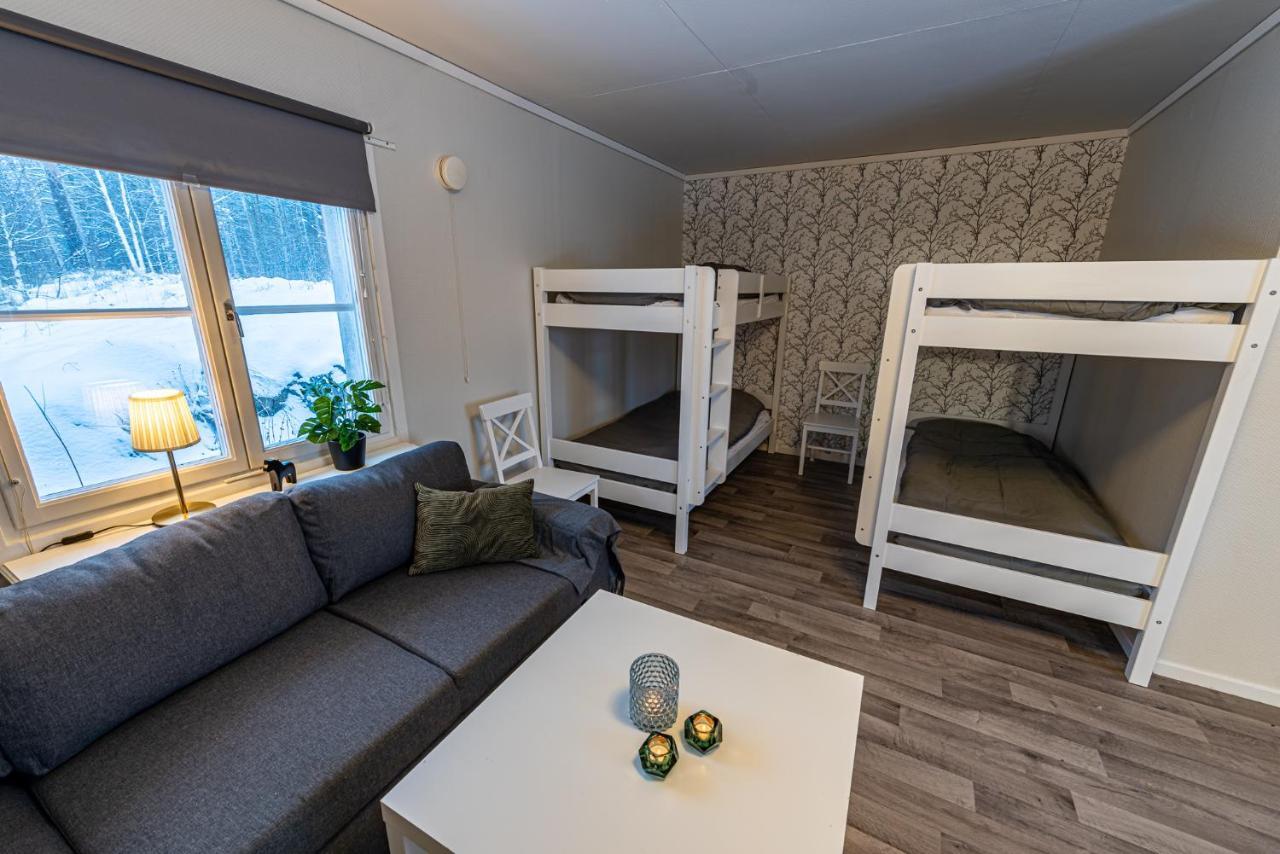 Romme Stugby Hotel Borlänge Buitenkant foto