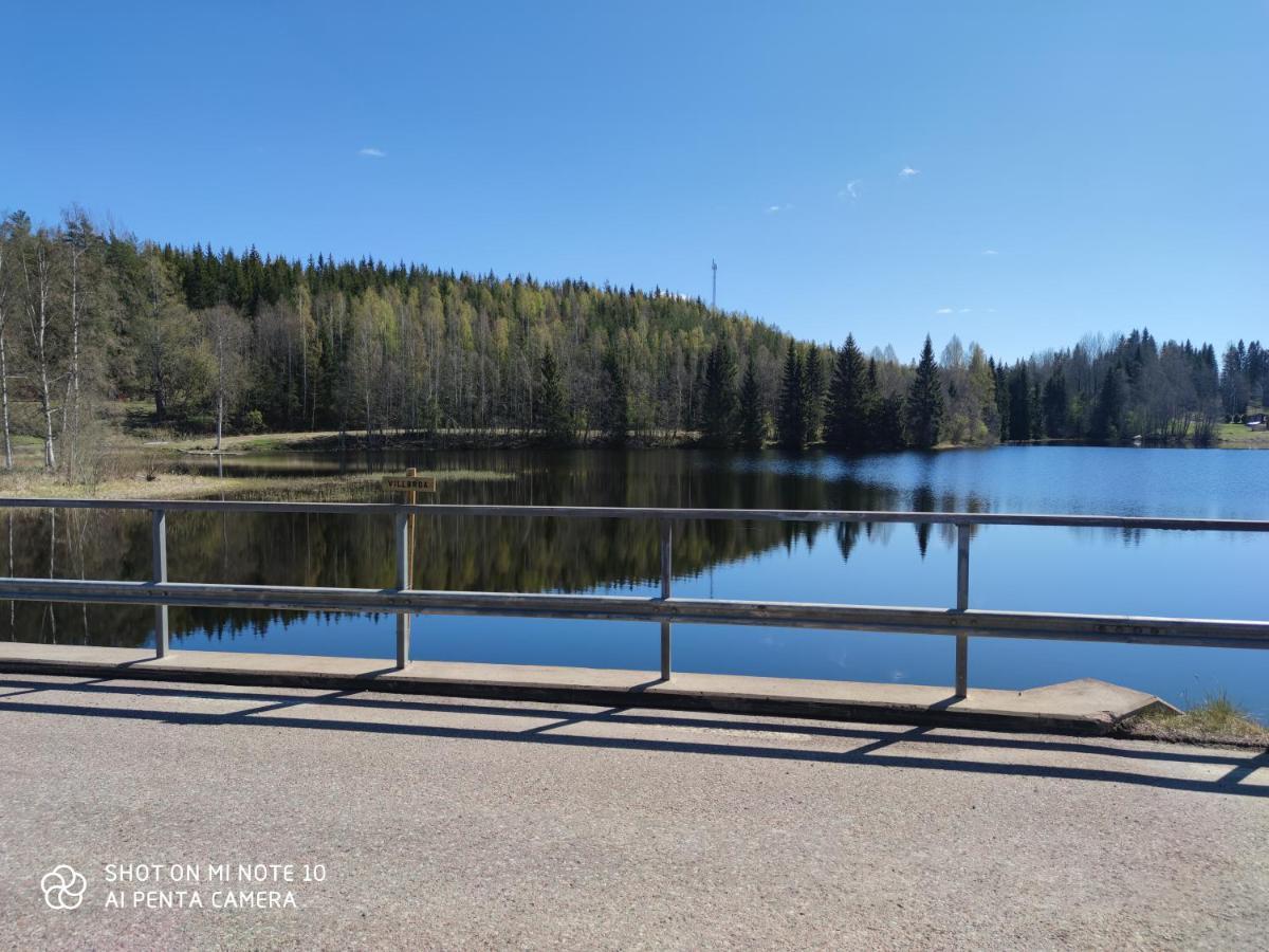 Romme Stugby Hotel Borlänge Buitenkant foto