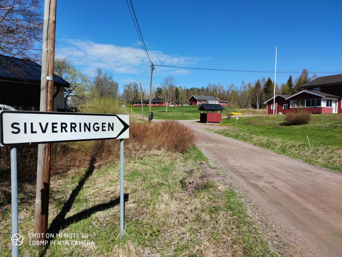 Romme Stugby Hotel Borlänge Buitenkant foto
